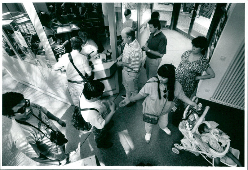 1995 concerts of Siesmagusto - Vintage Photograph