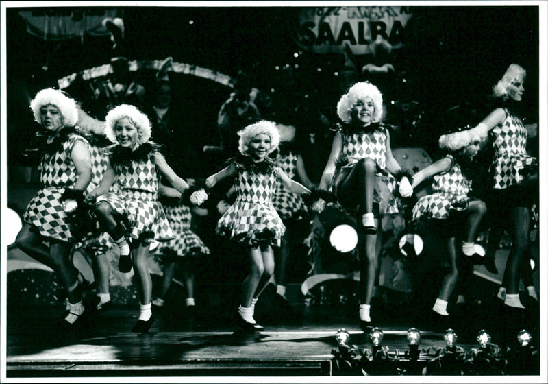 1998 Children's carnival in the Bütt "- Enkheim, Gerd Schulte and Uli Wegner - Vintage Photograph