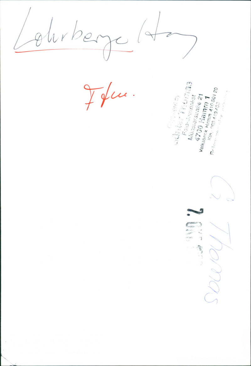 Lohrberger slope - Vintage Photograph