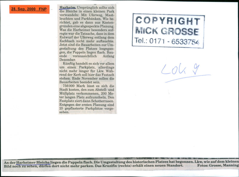 Harheim bleach - Vintage Photograph