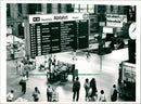 1988 Frankfurt Central Station - Vintage Photograph
