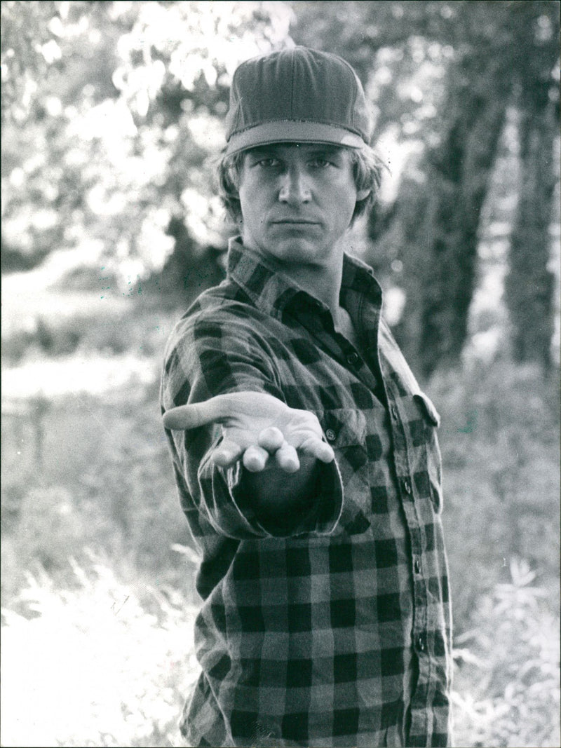 Jeff Bridges as alien Starman - Vintage Photograph