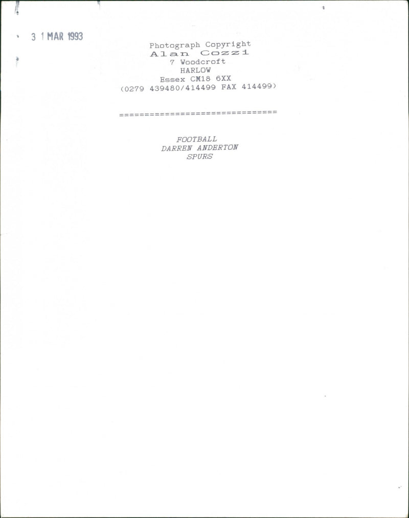 - Vintage Photograph