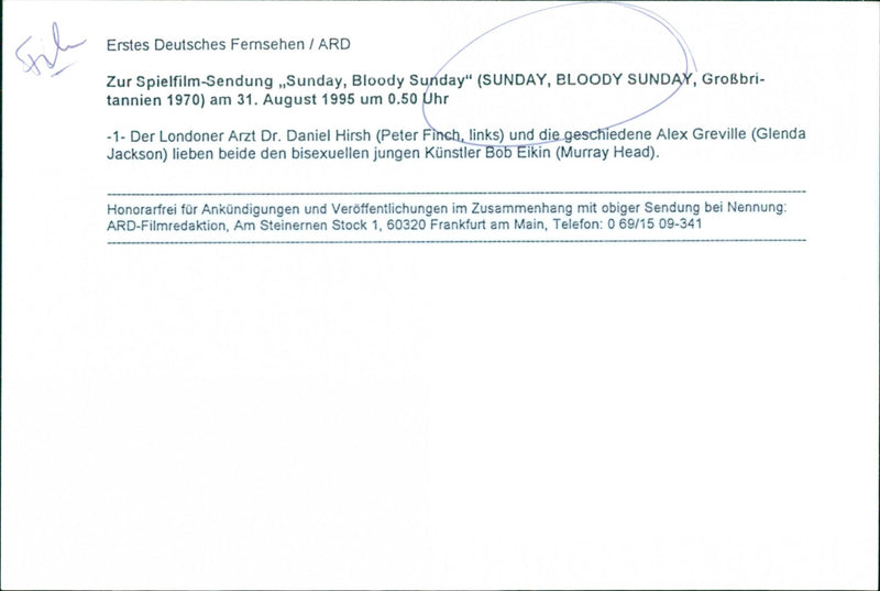 Sunday Bloody Sunday - Vintage Photograph