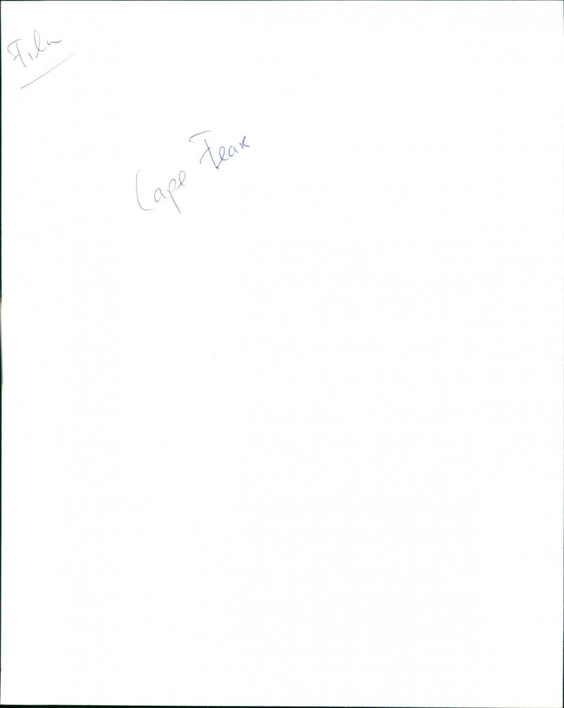 Cape Fear - Vintage Photograph