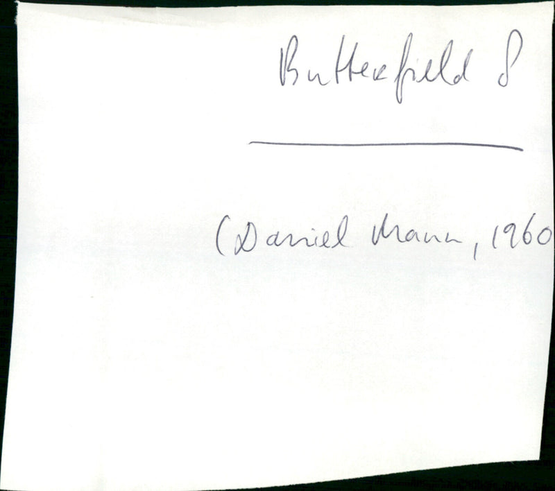 BUtterfield 8 - Vintage Photograph