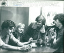 Derek de Lint, Ansje Beentjes, Ate de Jong and Marc Felperlaan - Blindgangers - Vintage Photograph
