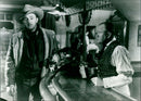 Robert Mitchum and Joe Devlin - Blood on the Moon - Vintage Photograph