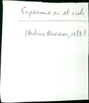 Espérame en el cielo - Vintage Photograph