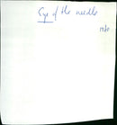 Eye of the needle - Vintage Photograph