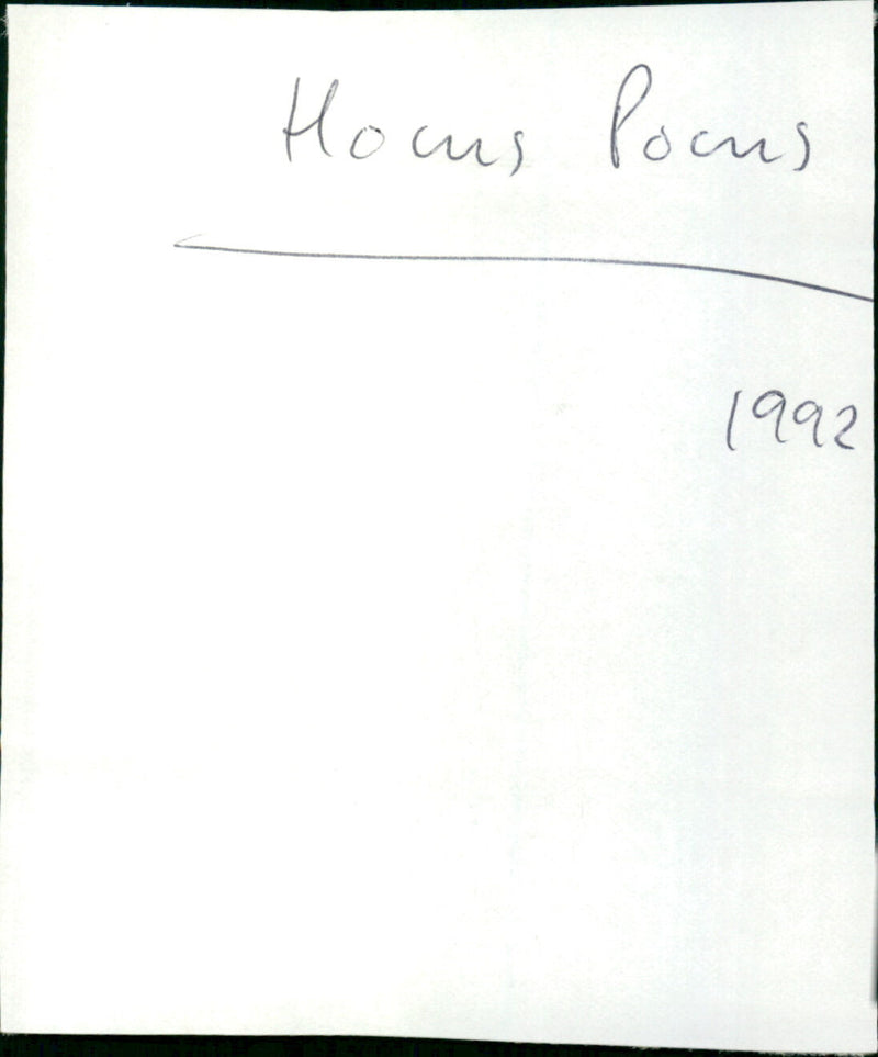 Hocus Pocus - Vintage Photograph