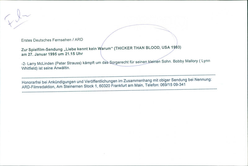 THICKER THAN BLOOD - Vintage Photograph