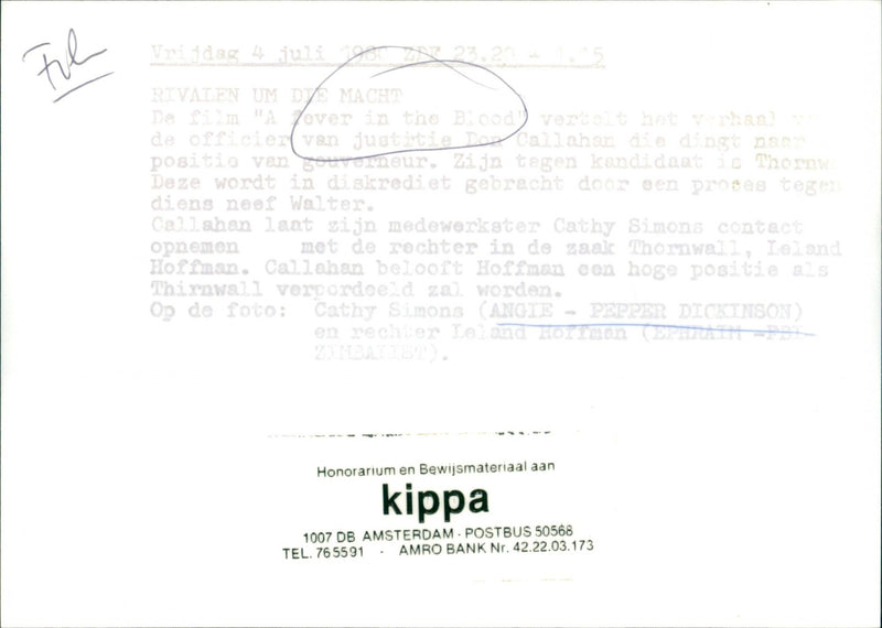 A Fever in the Blood - Vintage Photograph