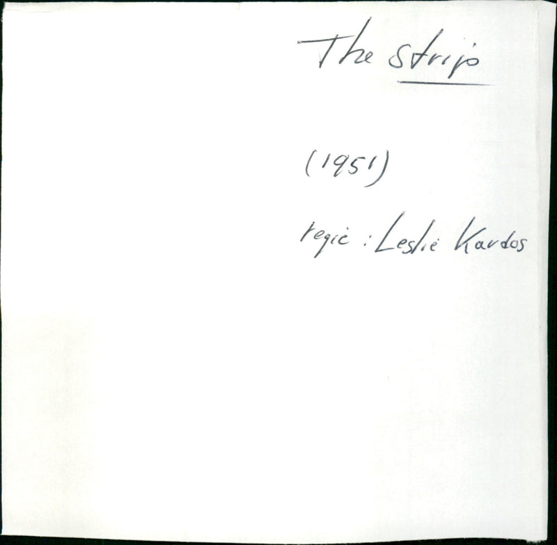 The Strip - Vintage Photograph