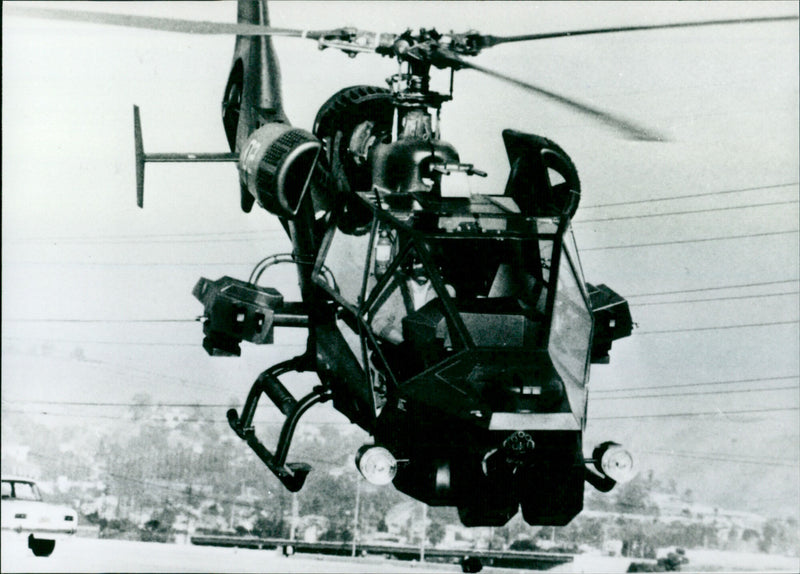 The Blue Thunder - Vintage Photograph