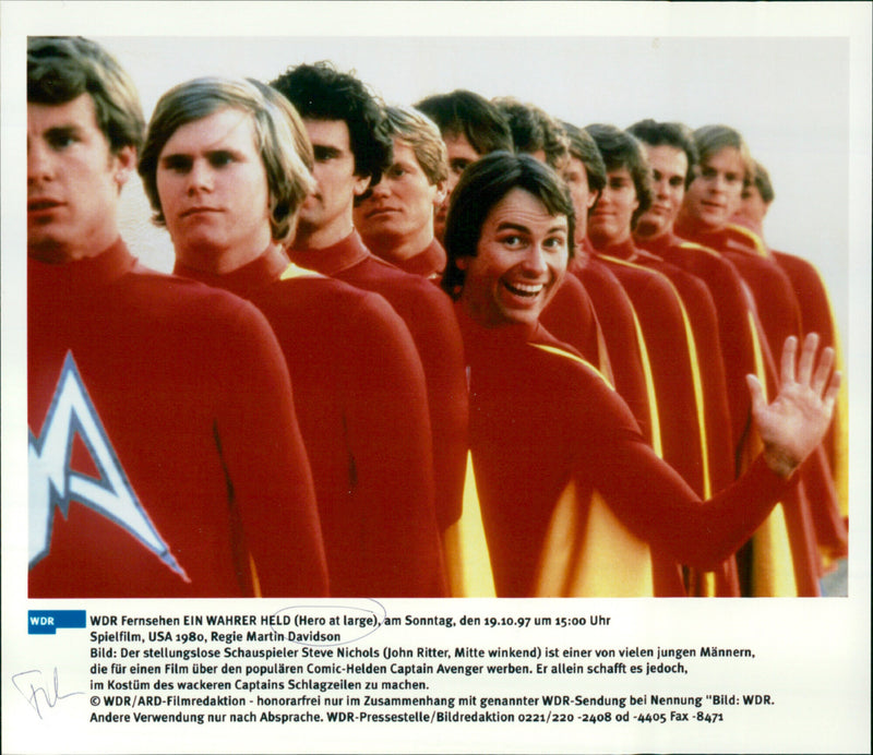 Hero at Large 1980 - Vintage Photograph