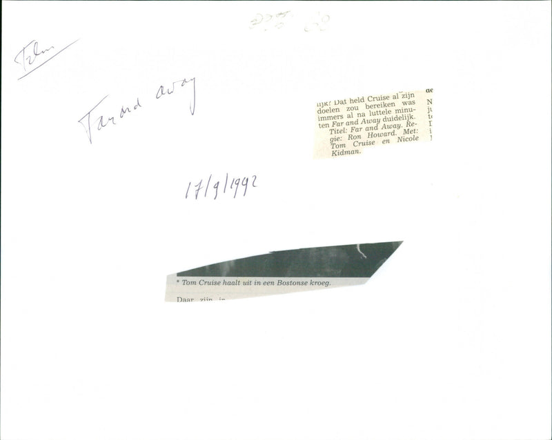 Far and Away - Vintage Photograph