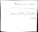 Heaven Can Wait - Vintage Photograph