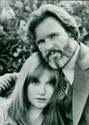 Isabelle Huppert and Kris Kristofferson - Vintage Photograph