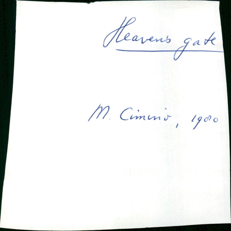 Heaven's Gate - Vintage Photograph