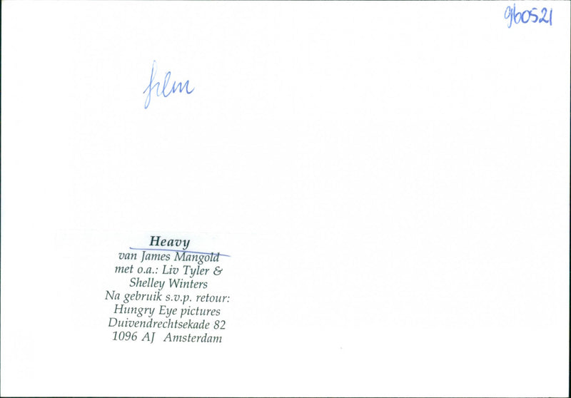 Liv Tyler and Shelley Winters - Heavy - Vintage Photograph