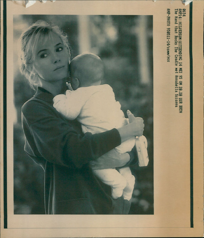 The Hand That Rocks the Cradle - Vintage Photograph