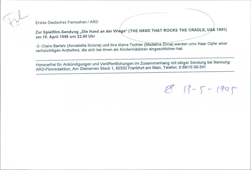 The Hand That Rocks the Cradle - Vintage Photograph