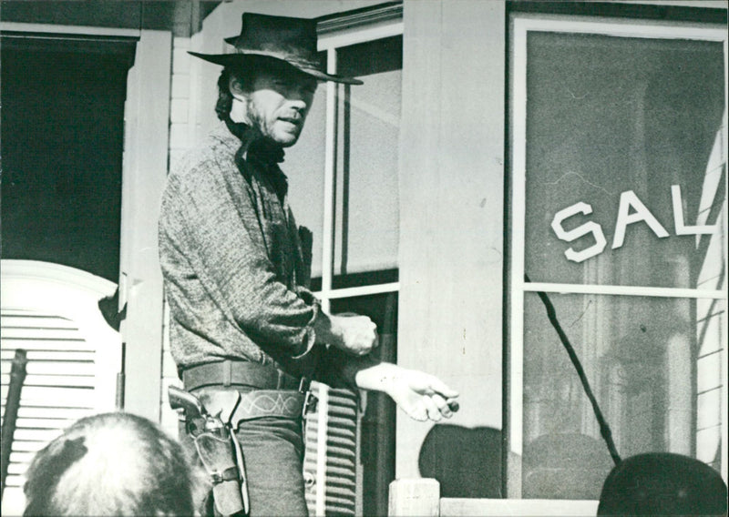 Clint Eastwood as Jed Cooper - Vintage Photograph