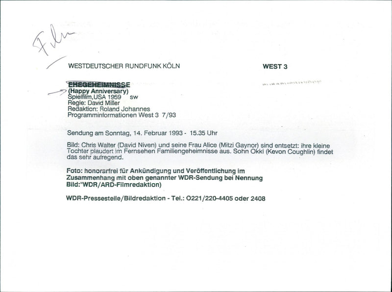 Happy Anniversary - Vintage Photograph