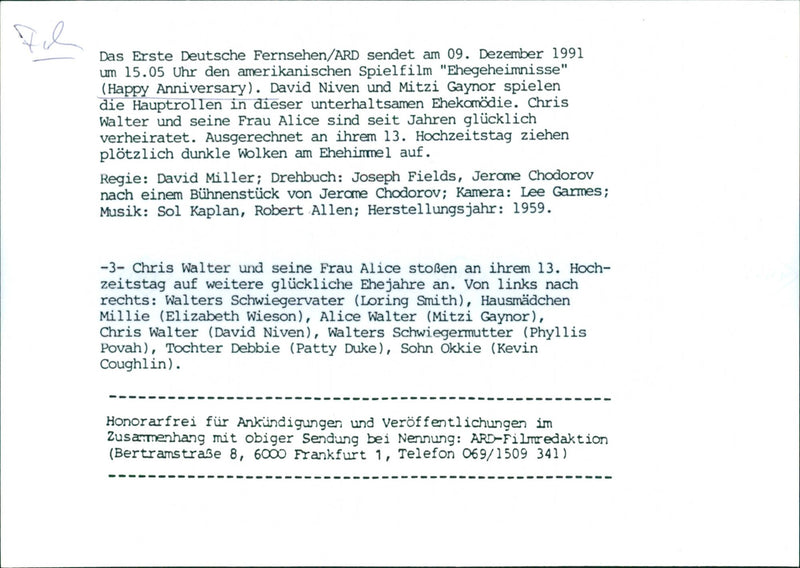 Happy Anniversary - Vintage Photograph