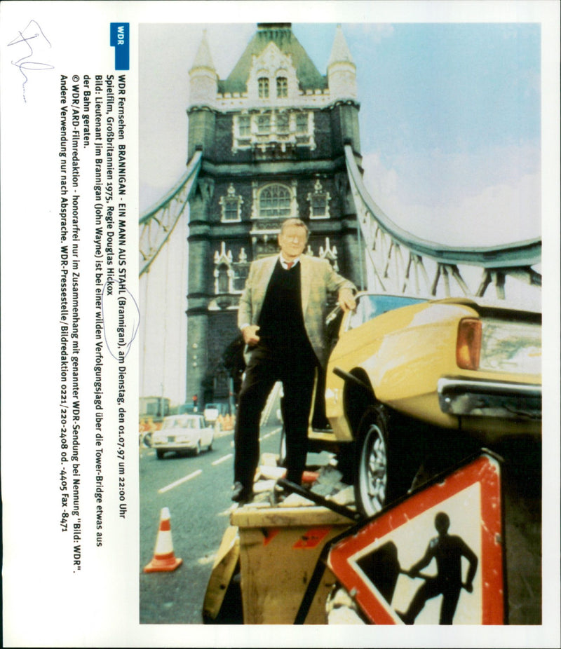 John Wayne - Brannigan - Vintage Photograph