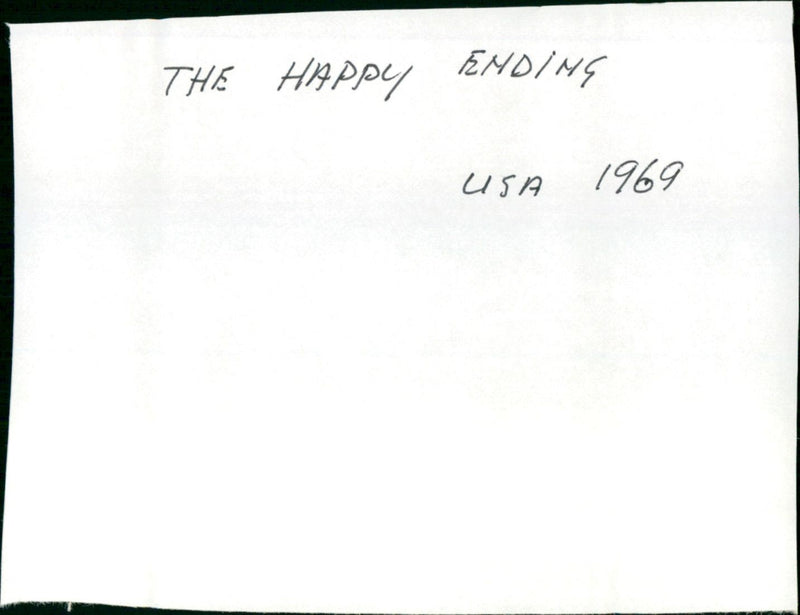The Happy Ending - Vintage Photograph