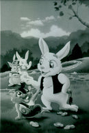 Happy, the Littlest Bunny - Vintage Photograph