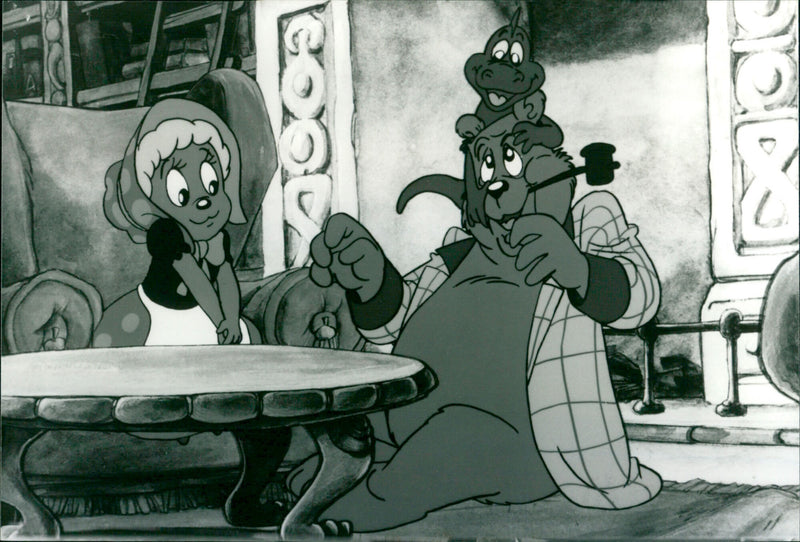 Oglu The Naughty Dragon Monster - Vintage Photograph