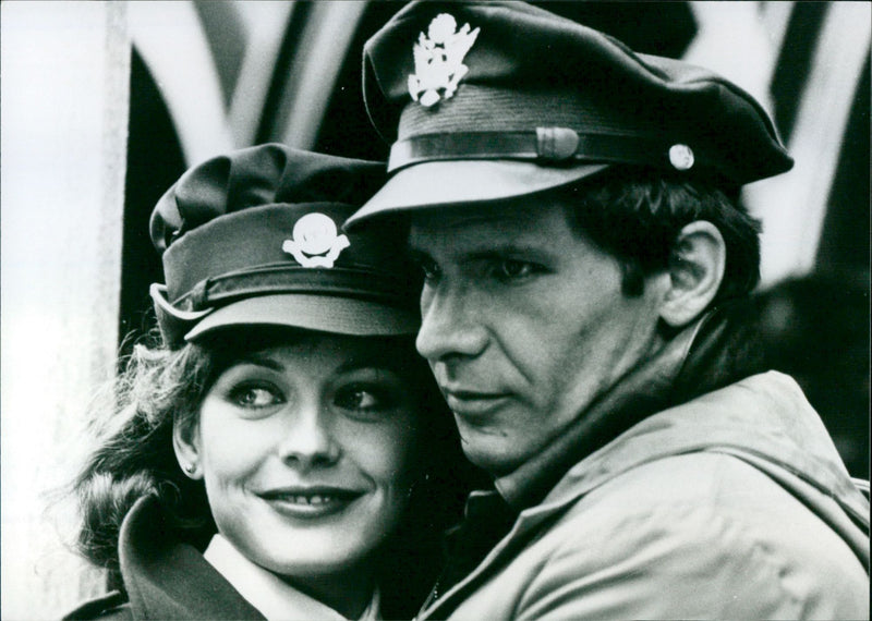 Lesley-Ann Down and Harrison Ford - Hanover Street - Vintage Photograph