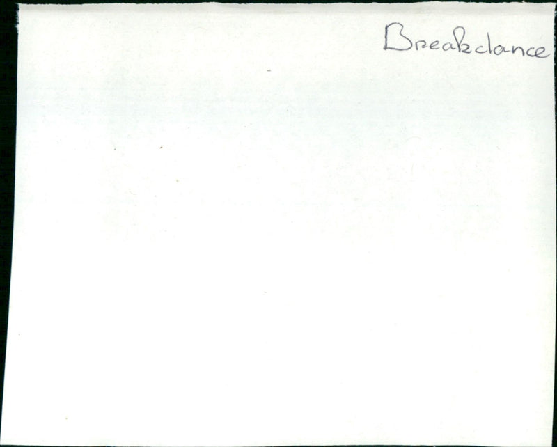 Breakdance - Vintage Photograph