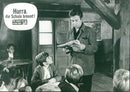 German comedy film "Hurra, die Schule brennt!" - Vintage Photograph