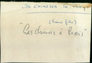 Les Chinois à Paris - Chinese in Paris - Vintage Photograph
