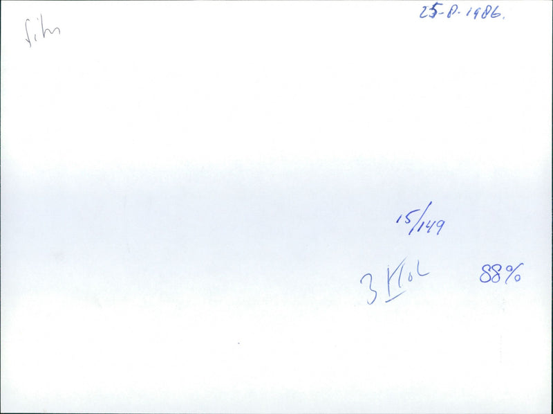 Courage 1986 - Vintage Photograph