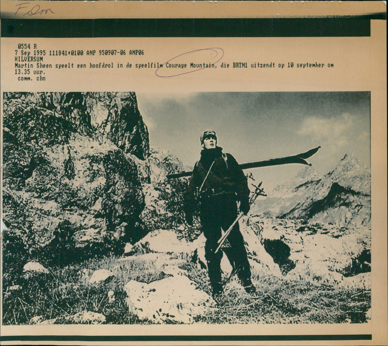 Courage Mountain - Vintage Photograph