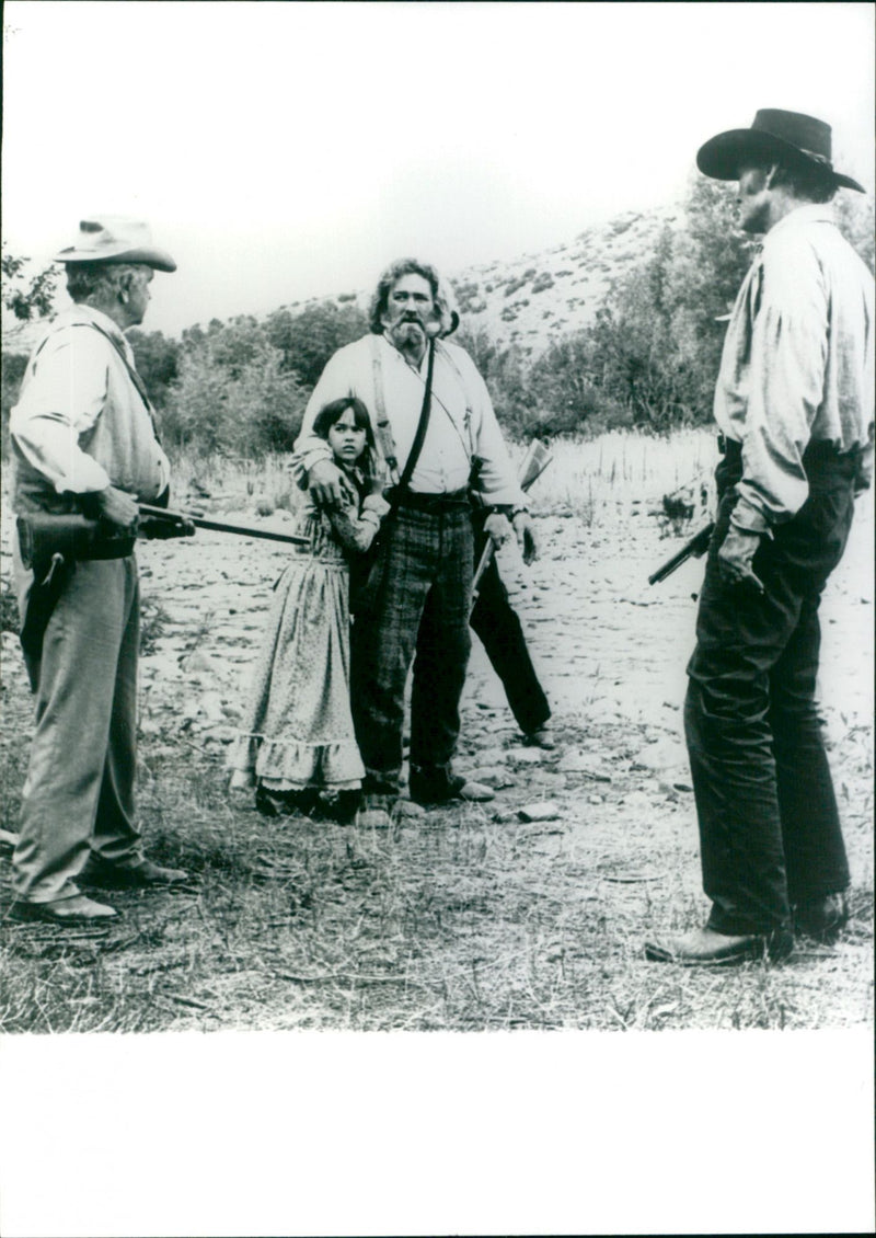 The Capture of Grizzly Adams - Vintage Photograph