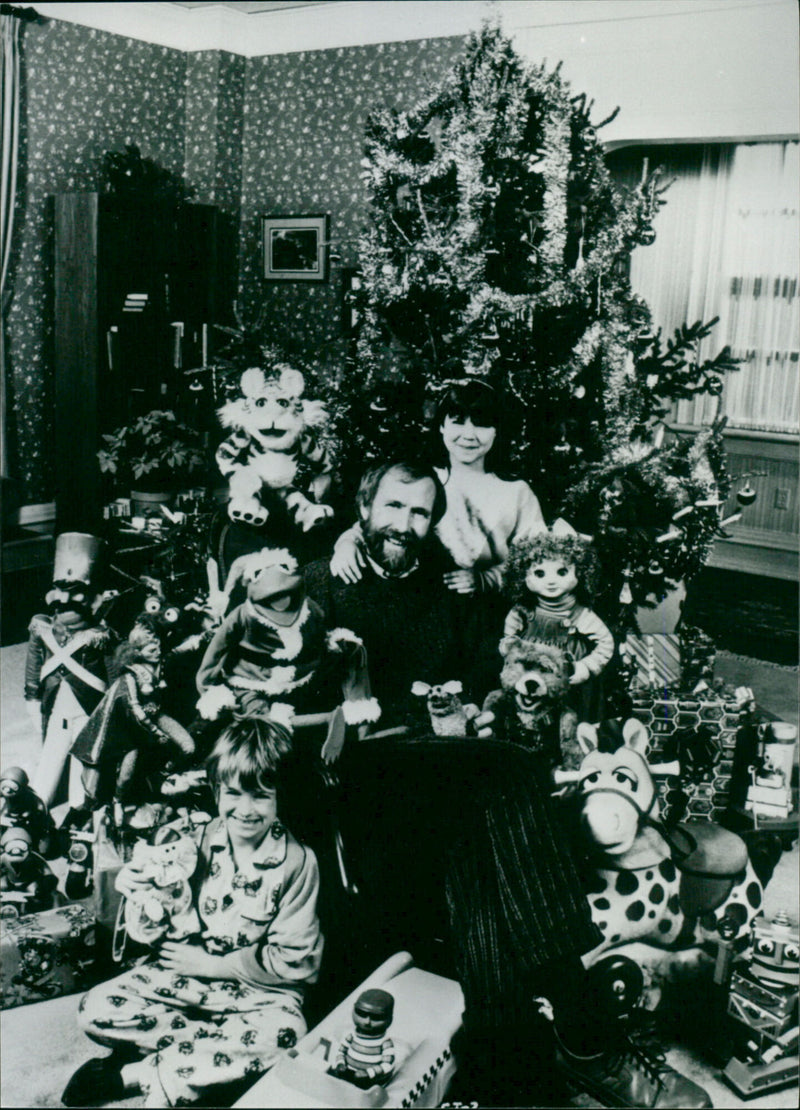 The Christmas Toy - Vintage Photograph