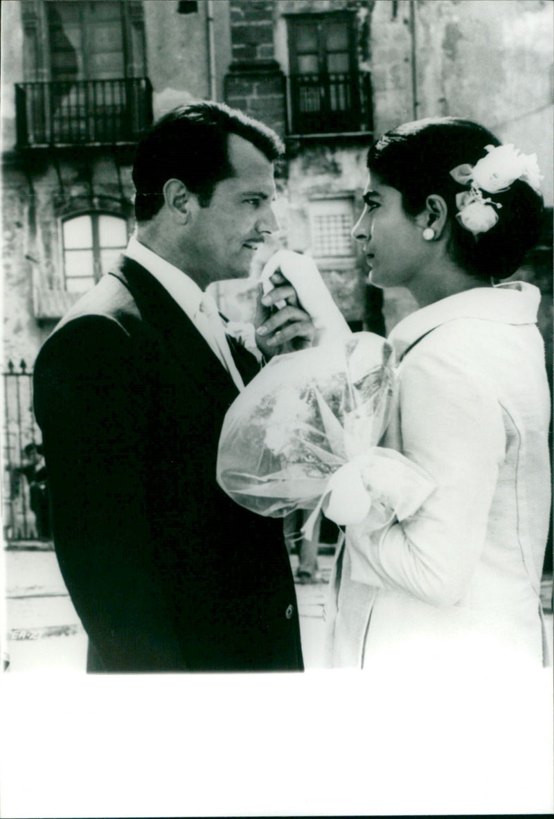 Irene Papas and Gabriele Ferzetti - Vintage Photograph