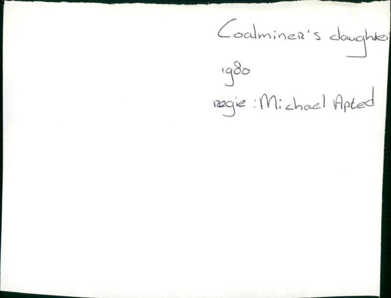 Coal Miner's Daughter - Vintage Photograph