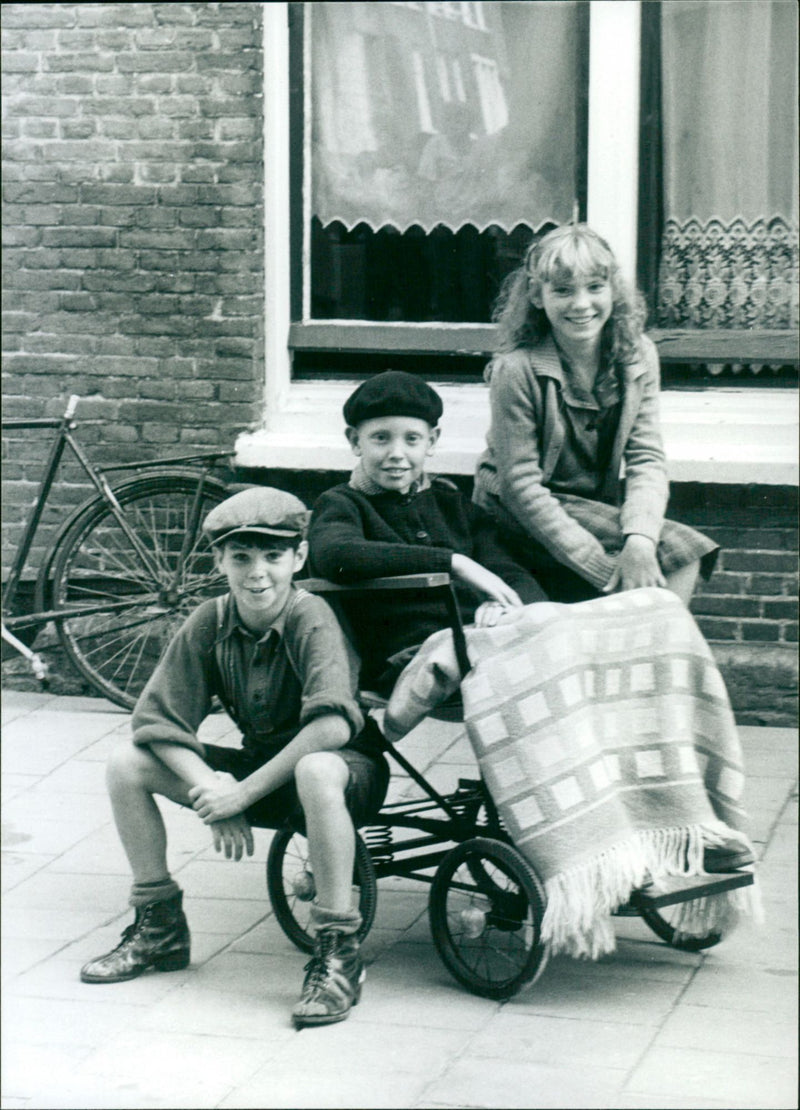 Danny de Munk, Renee Heilig and Samantha Sluiter - Vintage Photograph
