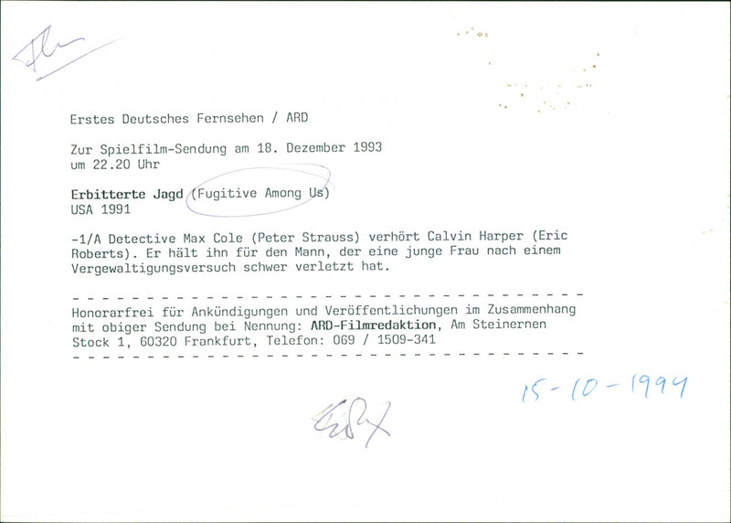 Fugitive Among Us - Vintage Photograph