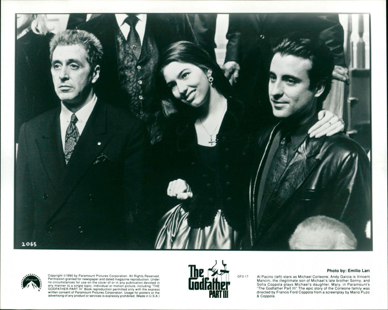 The Godfather Part III` - Vintage Photograph