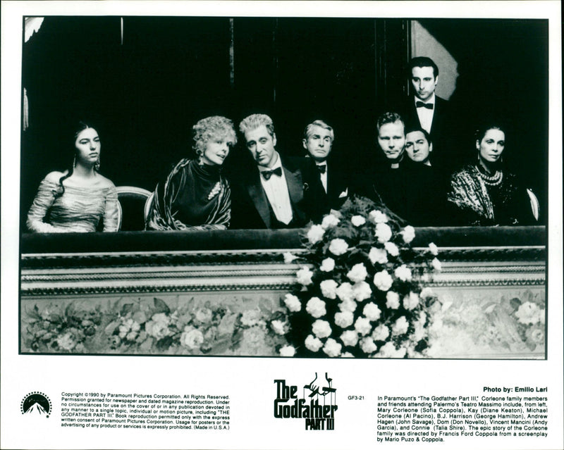 The Godfather Part III - Vintage Photograph