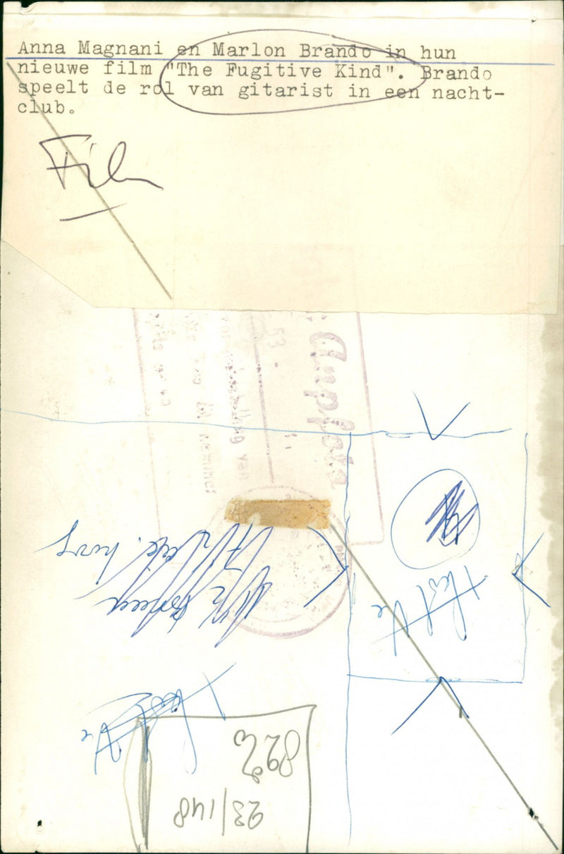 The Fugitive Kind - Vintage Photograph