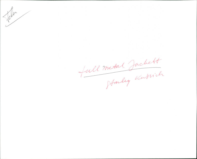 Full Metal Jacket - Vintage Photograph